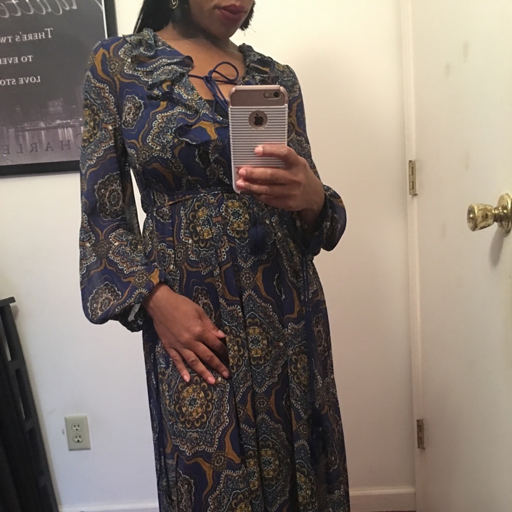 Forever 21 Blue Long Dress